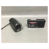 Panasonic Microcassette Recorder & Jvc Everio