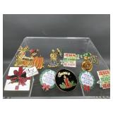 Vintage Christmas Pins & More