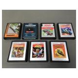 Vintage Atari 2600, Colecovision Game Cartridges