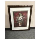 Framed Print Marlow's Bouquet Wall Art 26x32'