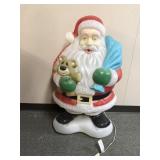 Vintage Empire Lighted Santa Claus Blow Mold