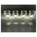 Vintage Uranium Cambridge Glasses