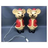 Union Products Blow Mold Christmas Mice One W/o