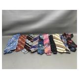 2 Vtg Clip On Neckties & More!