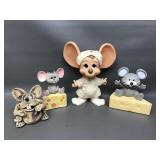 Hindt Pottery, Roy Dees Nurse Mouse & Blabber