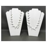 Carved Stone Polar Bear Heishi Native American