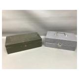 Merriam Metal Products Co Green Box & Film Storage