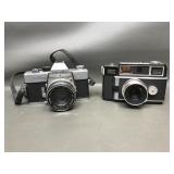 Kodak Signet 80 & Minolta Srt 101 Cameras