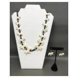 Native American Fetish Necklace Bone Moose