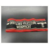 German Ww2 Volkssturm Arm Band