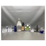 Vintage Milk Bottle, Salt & Peppers & More Glass