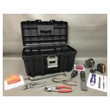Husky Tool Box With 11 Hand Tools