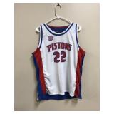 Detroit Pistons Johnson Prince Reversable Jersey
