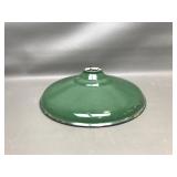 Vintage Painted Porcelain Enamel Industrial Shade