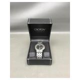 Croton Unisex Stainless Steel Casing Watch