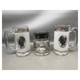 Mcm Las Vegas & Caesars Glass Mugs