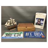 Vintage Lighthouse Latch Hook Kit, Ship, License