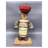 Folk Art Budweiser Art Sculpture