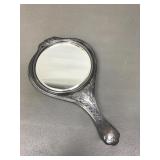 Art Nouveau Repousse Vintage Vanity Mirror