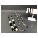 Jade Ring, African Beaded, Carved Elephants & More