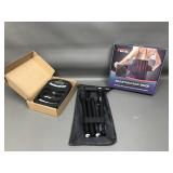 Foldable Travel Cane, Adjustable Back Brace & Hand