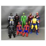 Vintage Marvel & Dc Comic Book Action Figures