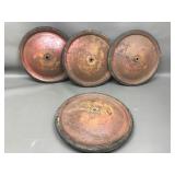 Early 20th Century Soap Box Derby Car Wheels