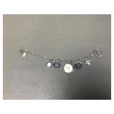 Sterling Silver Mackinac & More Charm Bracelet