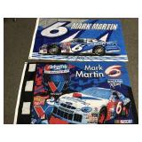 Valvoline Mark Martin Nascar Racing Fabric Flags
