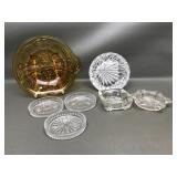 Vintage Glass Ashtray Collection
