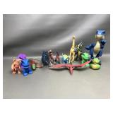 Jurassic Park Blue, Plastic Dinosaurs & More