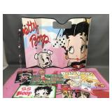Betty Boop With Hearts Rug, Auto Shade, Wirly Gig