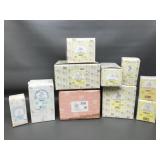 Vintage Enesco Precious Moments Figurines W Boxes