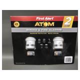First Alert Atom Smoke & Fire Alarms Micro Design