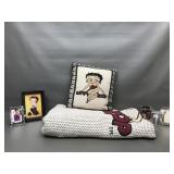 Betty Boop Tapestry Blanket, Pillow & Home Decor