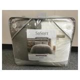 New So Soft Twin Reversible Comforter & Sham Set