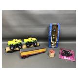Mth O Scale Flat Bed, Union Pacific Trailer & More