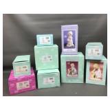 Vintage Enesco Precious Moments Figurines W Boxes