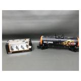 Harley Davidson O Scale Premier Tank Car & Motor