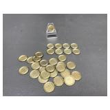 5 Cent Motor City Casino Detroit Michigan Tokens