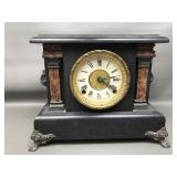 Antique 8 Day Sessions Mantle Clock Made Usa