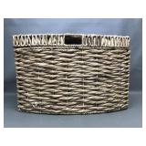 Curved Woven Wicker Trunk