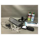 Belkin Surge Protector, Ring Camera, Luggage Scale