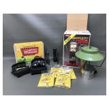 Coleman Electric Ignition Lantern, Mousetraps,
