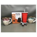 Microheater, Artisan Mugs, Perpetual Calendar &