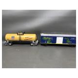 Mth Union Pacific Tanker & Mchigan Boxcar O Scale