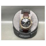 New Citizens Eco Drive Corso Dress Watch In Box