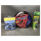 Duralast Heavy Duty Booster Cables, Wheel Locks &