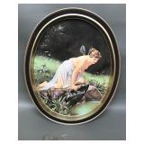 Iconic White Rock Metal Server Tray & Bottle Openr