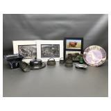 Vintage Decorative Collectibles Including Metal
